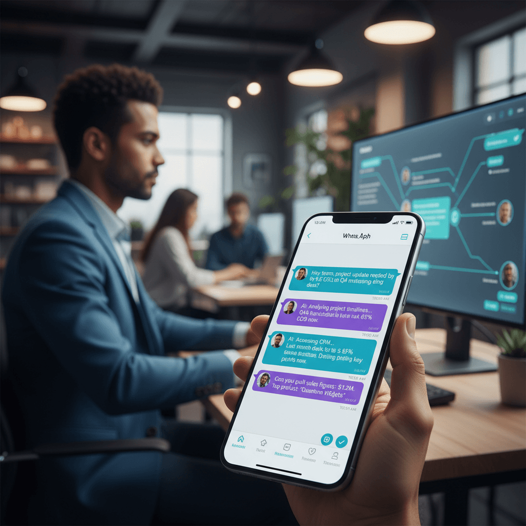 AI-powered WhatsApp conversation automation